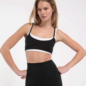 NWT: FORM Black and White Women's Sports Bra